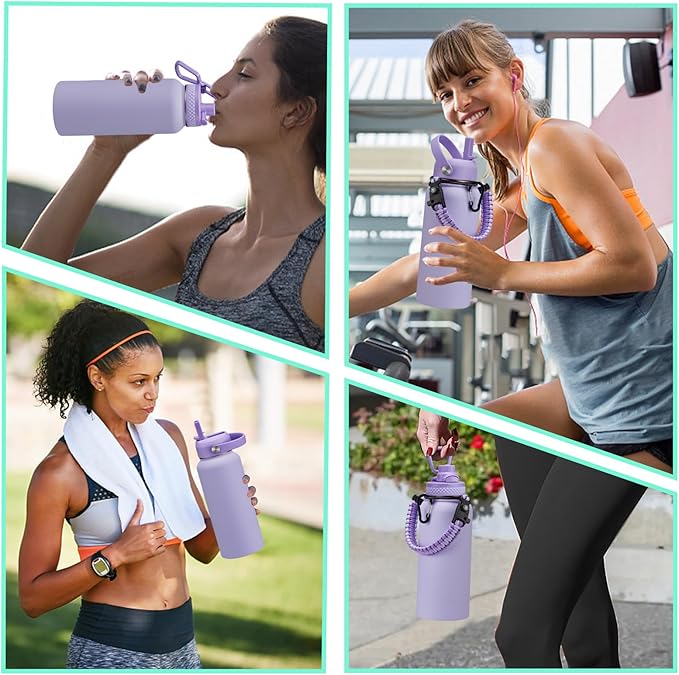 Insulated Water Bottle 32 oz - - Image 8