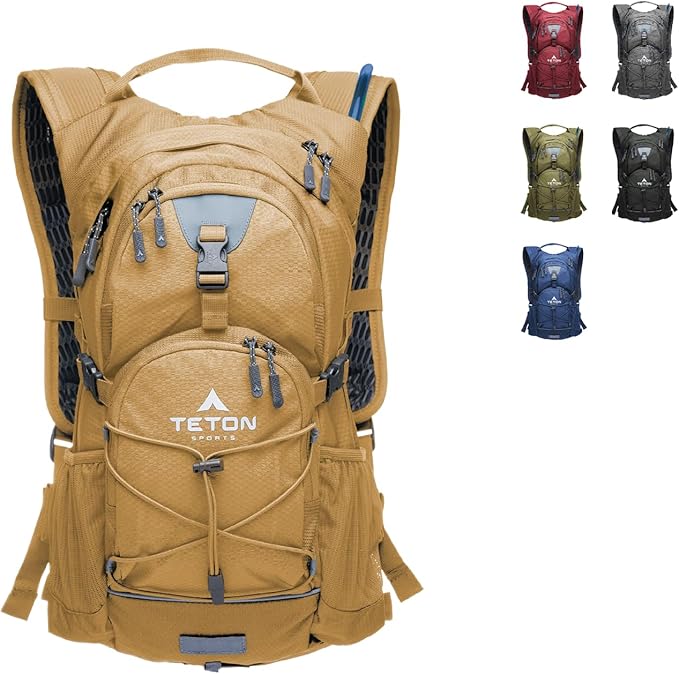 Teton Oasis/Trailrunner Hydration Backpack – Lightweight Water Pack by Teton