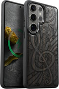 Carveit Magnetic Wooden Case for Samsung Galaxy S26 Ultra Case 2026, TPU by Carveit