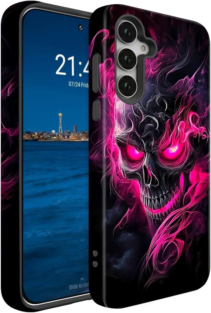 Compatible for Samsung Galaxy A37 5G Case, Dual Layer Heavy Duty 2 in 1 by BSMOSPER