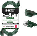 Iron Forge Cable Weatherproof 25 Ft Outdoor Extension Cord by IronForgeCable