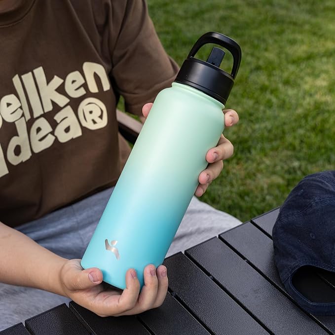 Konokyo 18 oz Insulated Water Bottle Stainless Steel Sport Bottles - Image 6