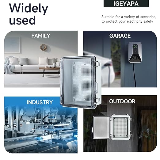Waterproof Electrical Junction Box，IP67 Waterproof Clear ABS Plastic Enclosure - Image 5
