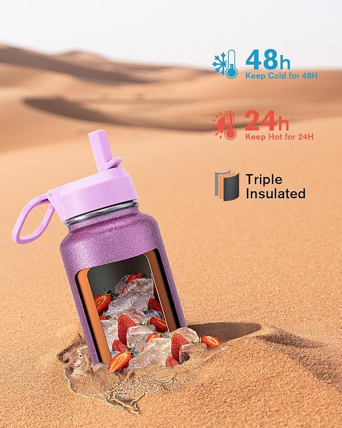 Coolflask Water Bottle 40 oz Insulated - Image 2