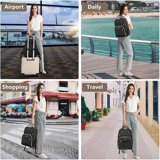 Laptop Backpack for Women Work Bag - Image 6