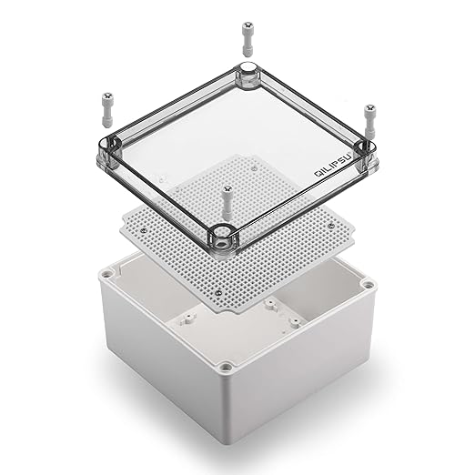 QILIPSU Outdoor Junction Box IP67 Waterproof Project Box ABS Plastic by QILIPSU