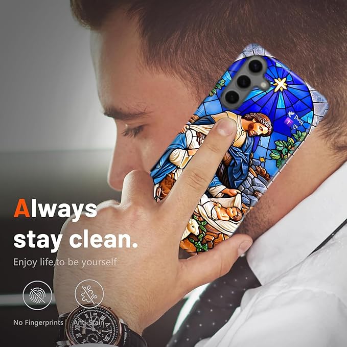 Compatible for Samsung Galaxy S25 5G Case, Dual Layer Heavy Duty 2 in 1 - Image 6