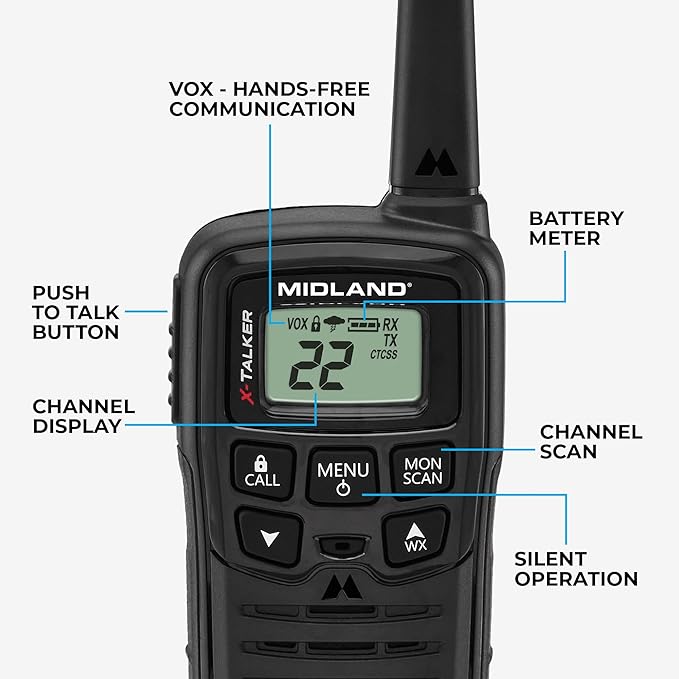 Midland® T10 X-TALKER Two-Way Radios - Image 6