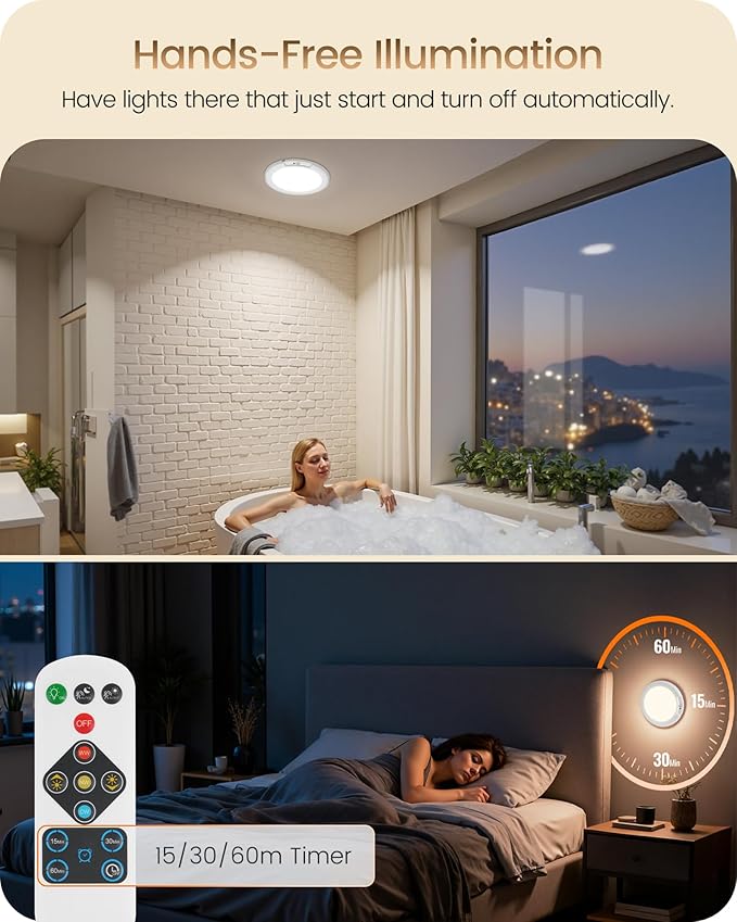 Rechargeable Motion Sensor Ceiling Light - Image 7