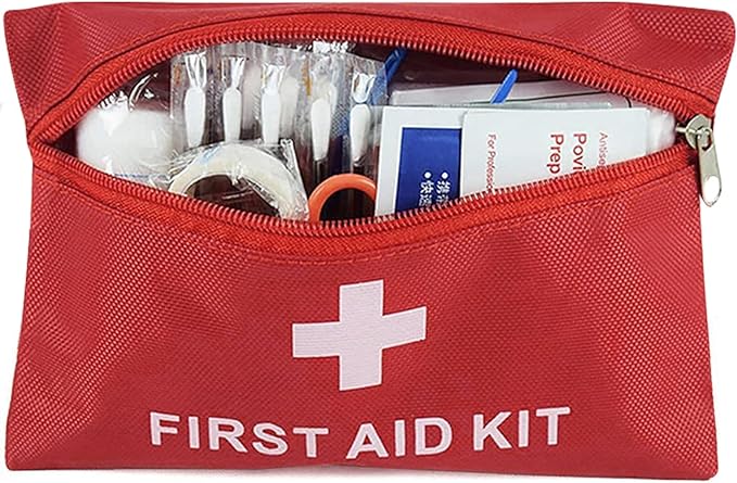 AOUTACC 12 Pack First Aid Kit Empty Bag, Travel Empty First Aid Kit Pouch Bag - Image 3