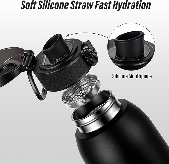 Insulated Water Bottle 24 oz - Image 2