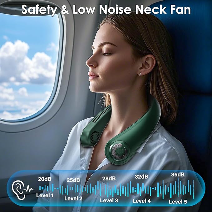 Portable Lightweight Neck Fan - Image 3
