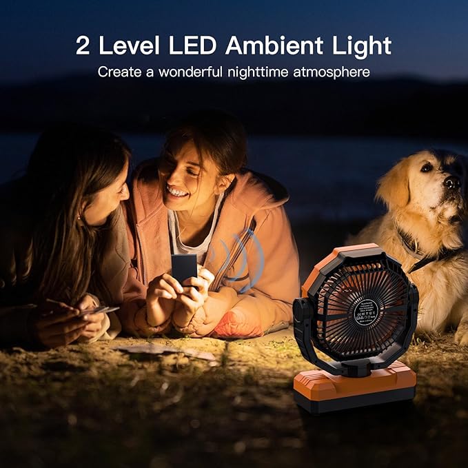 FRIZCOL 3-in-1 Camping Fan - Image 3