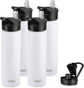 HASLE OUTFITTERS Insulated Water Bottle 22 oz Double Wall Stainless Steel Water by HASLEOUTFITTERS
