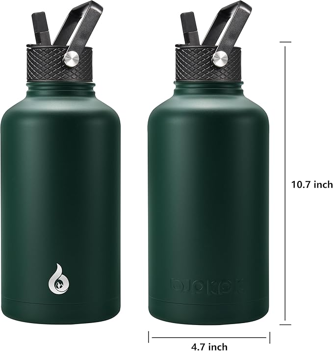 BJPKPK Half Gallon Insulated Water Bottles - Image 2