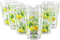 Calypso Basics Fresh Lemons, by Reston Lloyd, 8oz Acrylic Juice Drinkware by RestonLloyd