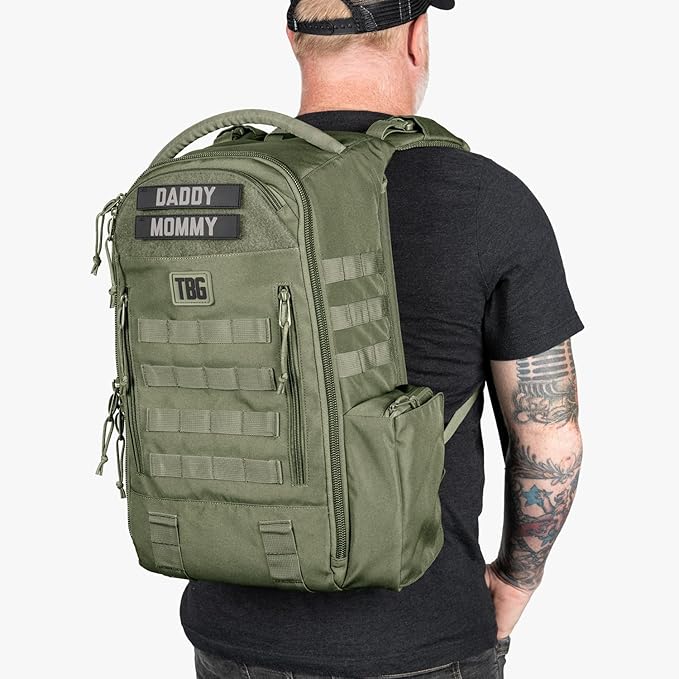 Tactical Baby Gear Daypack Tactical Diaper Bag Backpack - Image 9