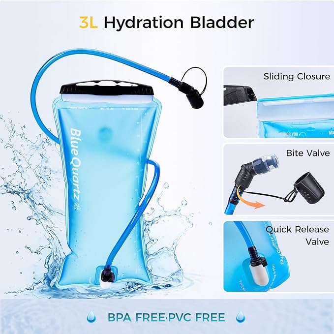 Blue Quartz Hydration Backpack - Image 4