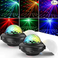 Battery Powered Disco Ball, Rechargeable Party Lights, Strobe Lights Sound by Oloaxolx