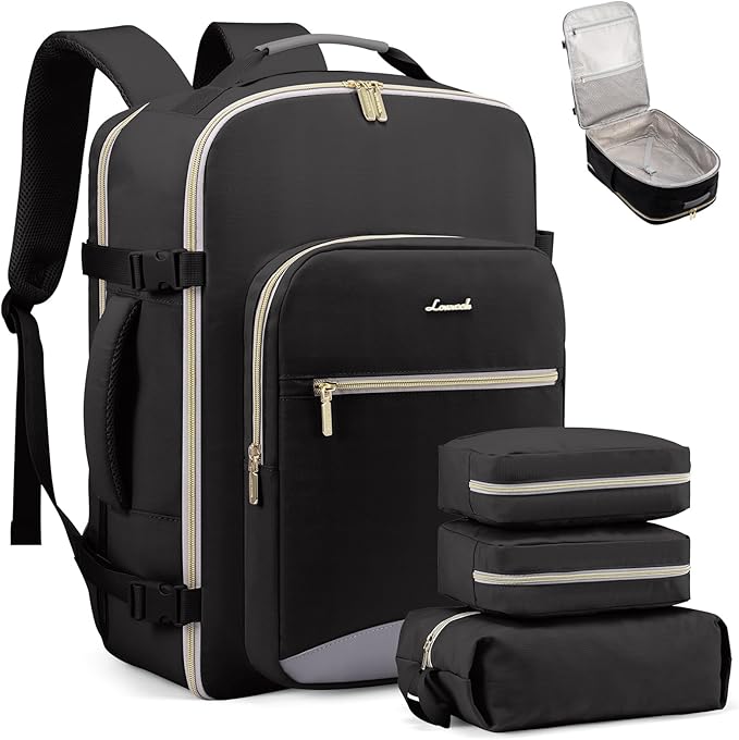 LOVEVOOK Travel Backpack for Women & Men 40L, Airline Approved Carry On by LOVEVOOK