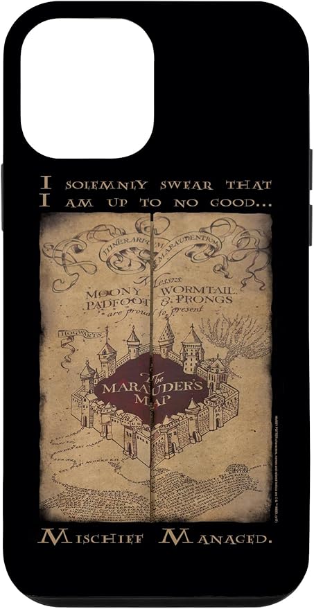 iPhone 12 mini Harry Potter Marauder's Map Words Case by HarryPotter