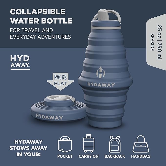 HYDAWAY 25oz Collapsible Water Bottle - Image 2
