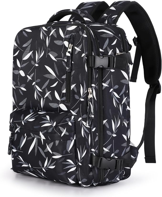 WONHOX Large Travel Backpack Carry on Flight Approved Laptop Work Business by WONHOX