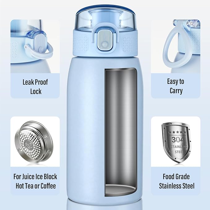 Insulated Water Bottle 12 oz - Image 4