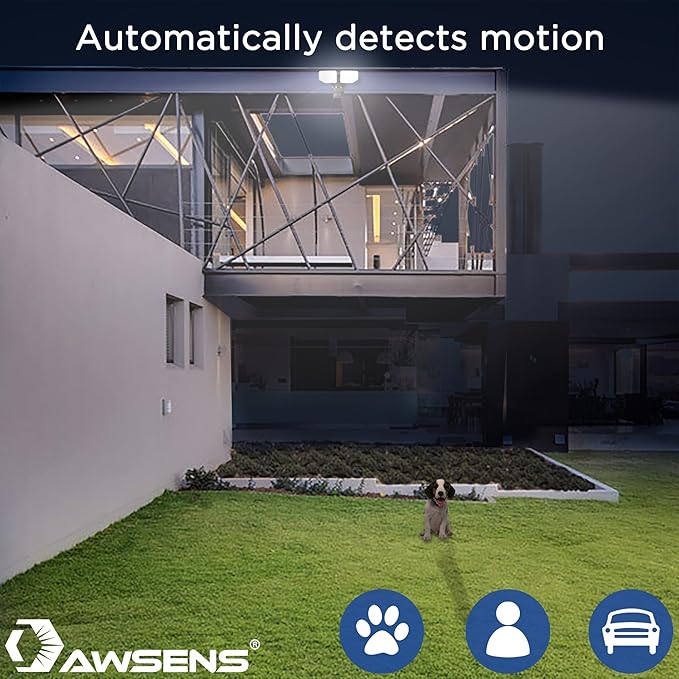 30W LED Security Lights Motion Sensor Light Outdoor, 180 Degree, 2600 LM - Image 4