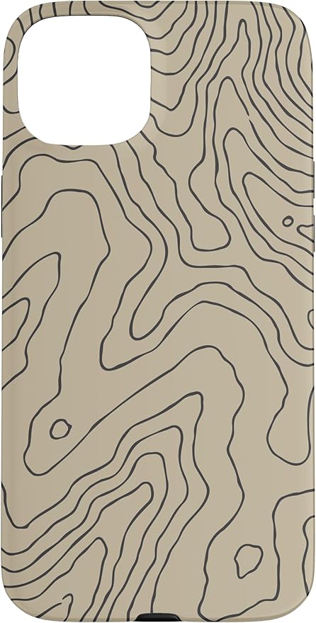 Coyote Country Guide Lines Topographical Contour Map Case by Unknown
