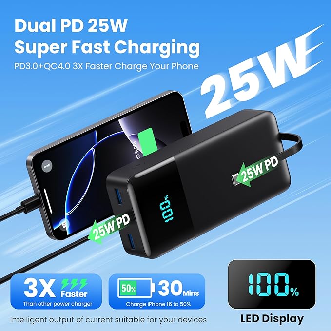 Portable Charger 60800mAh Power Bank - Image 3