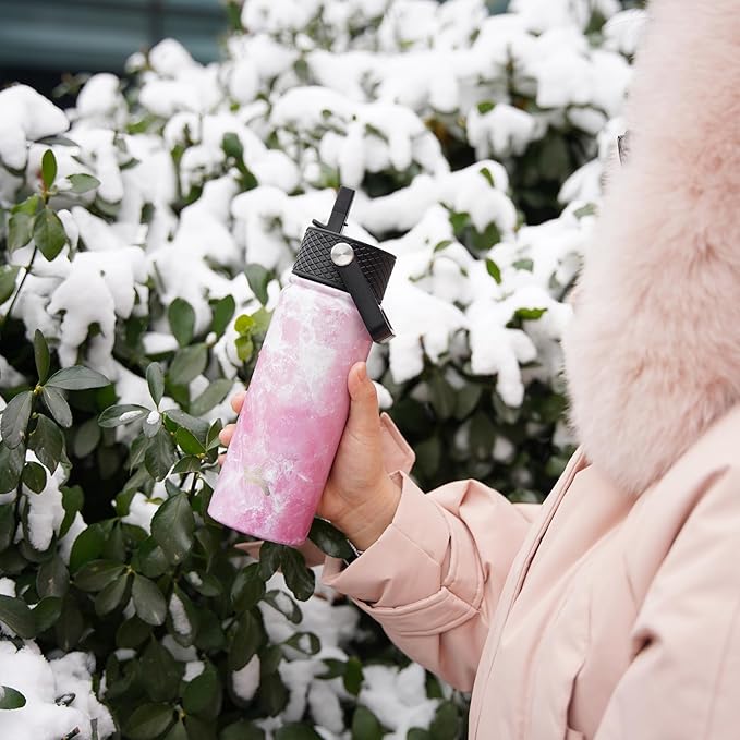 Konokyo 32 oz Insulated Water Bottle Stainless Steel Sport Bottles - Image 7