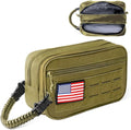 Toiletry Bag for Men Tactical Travel Dopp Kit by CosmeticCase