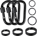 Cridoz Locking Carabiner D Ring Clips by cridoz