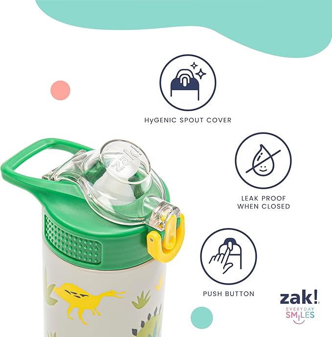 Zak Designs Marvel Spider-Man Sage Kids Water Bottle - Image 5