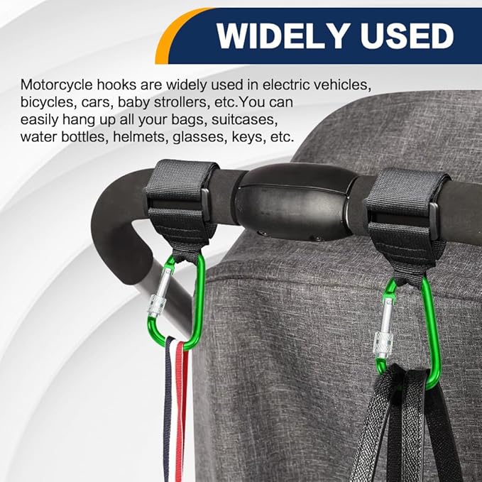 2 Pack UTV Hook for Hanging Headsets, Helmet and Goggles - Image 6