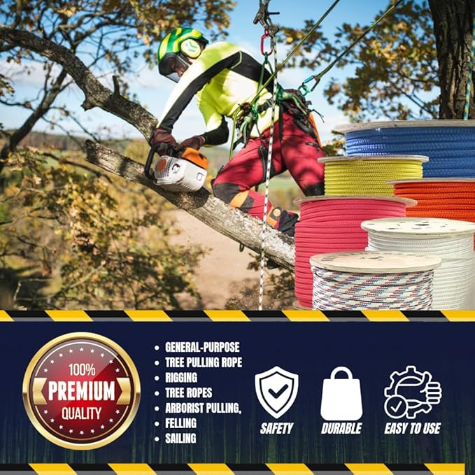 SGT KNOTS Arborist Double Braided Polyester Rope - Image 6