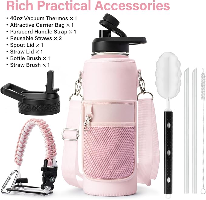 DYSANKY Insulated Water Bottle | Thickened Stainless Steel Vacuum Metal | - Image 2