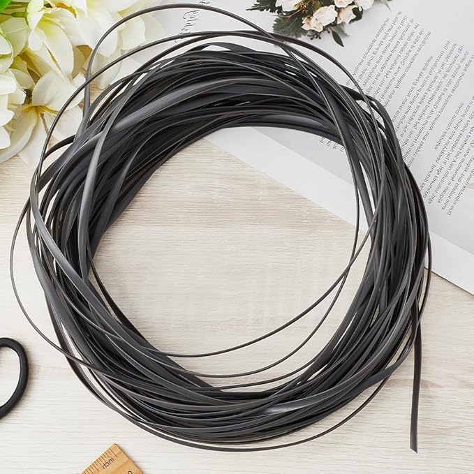 GORGECRAFT 30m*5mm Rattan Weaving Wicker Outdoor Wicker Repair Kit Dark Gray - Image 7