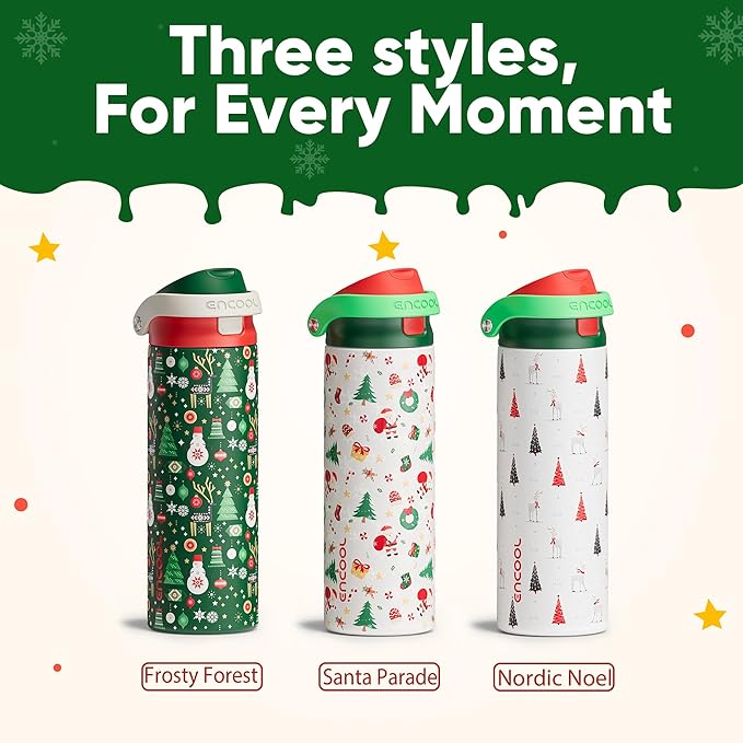 Christmas Insulated Water Bottle - Image 8