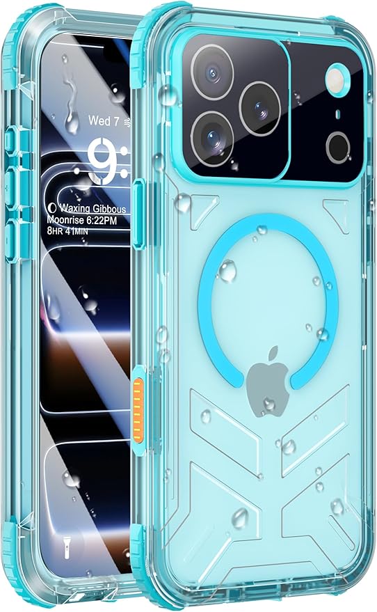for iPhone 17 Pro Waterproof Case by Haireca