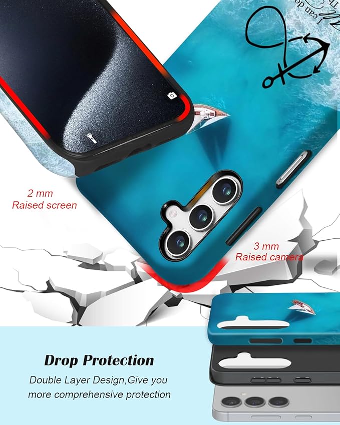 Compatible for Samsung Galaxy S26 5G Case, Dual Layer Heavy Duty 2 in 1 - Image 3
