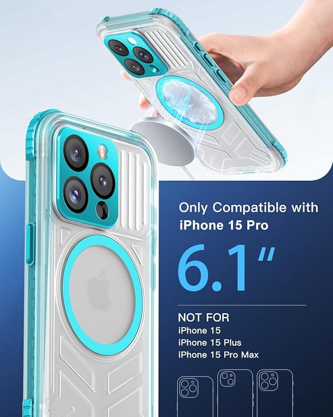 for iPhone 15 Pro Waterproof Case - Image 2