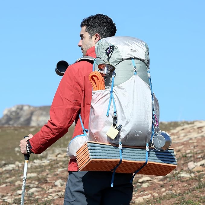 IX INOXTO 55L Internal Frame Waterproof Hiking Camping Backpack - Image 8