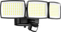 Battery Powered Motion Sensor Outdoor Lights, 1500LM Flood Lights IP65 by AIXPI