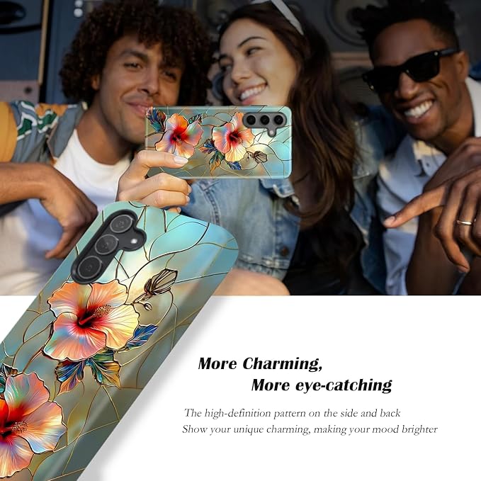 Compatible for Samsung Galaxy A16 5G Case, Dual Layer Heavy Duty 2 in 1 - Image 4