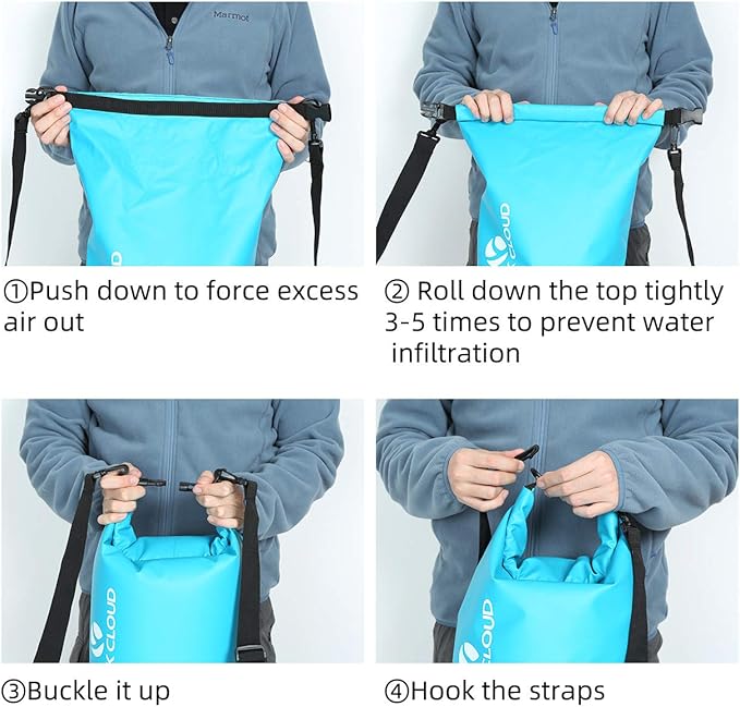 ROCK CLOUD Dry Bag Waterproof 10L Dry Sack - Image 4