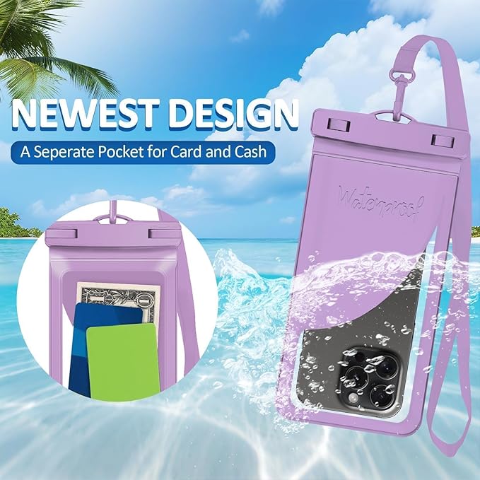 Universal Waterproof Phone Case, - Image 3