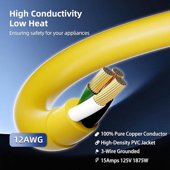 15 FT Outdoor Extension Cord - Image 4