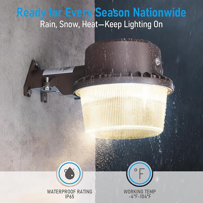 TORCHSTAR LED Barn Light, Dusk to Dawn Area Lights - Image 4